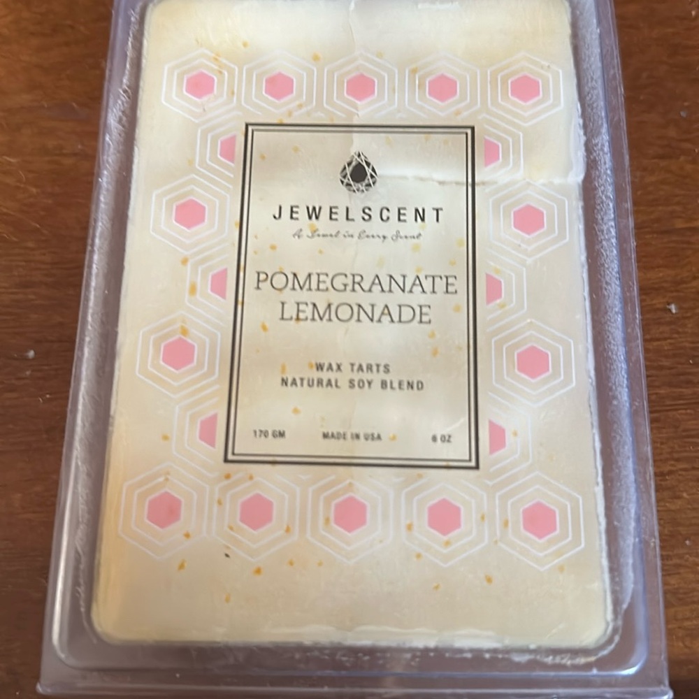 Jewelscent pomegranate lemonade‎ wax tarts